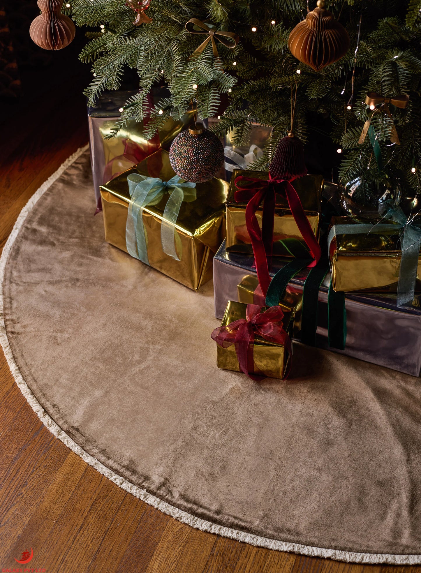 Marlton Velvet Christmas Tree Skirt