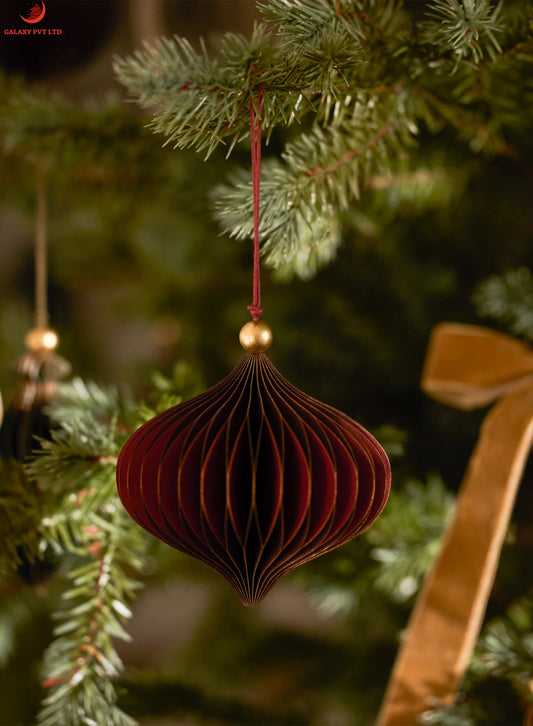 Cillian Paper Ornaments (Set of 3)
