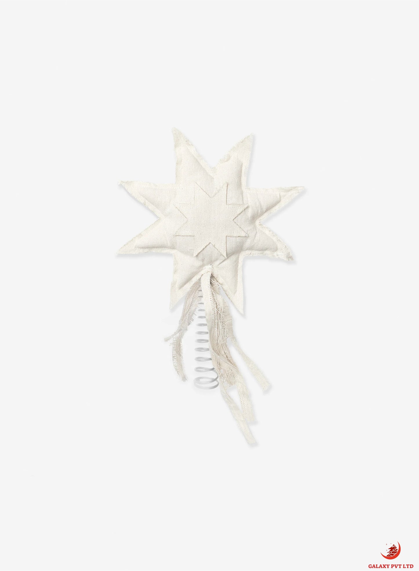 Star-shaped treetop decoration