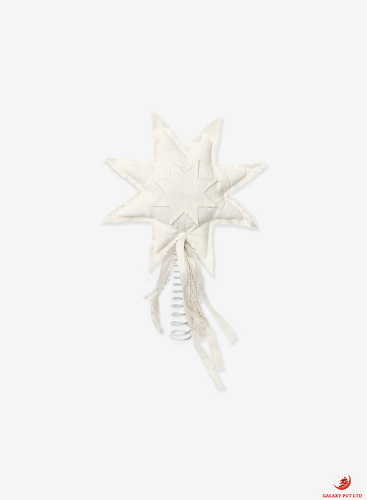 Star-shaped treetop decoration