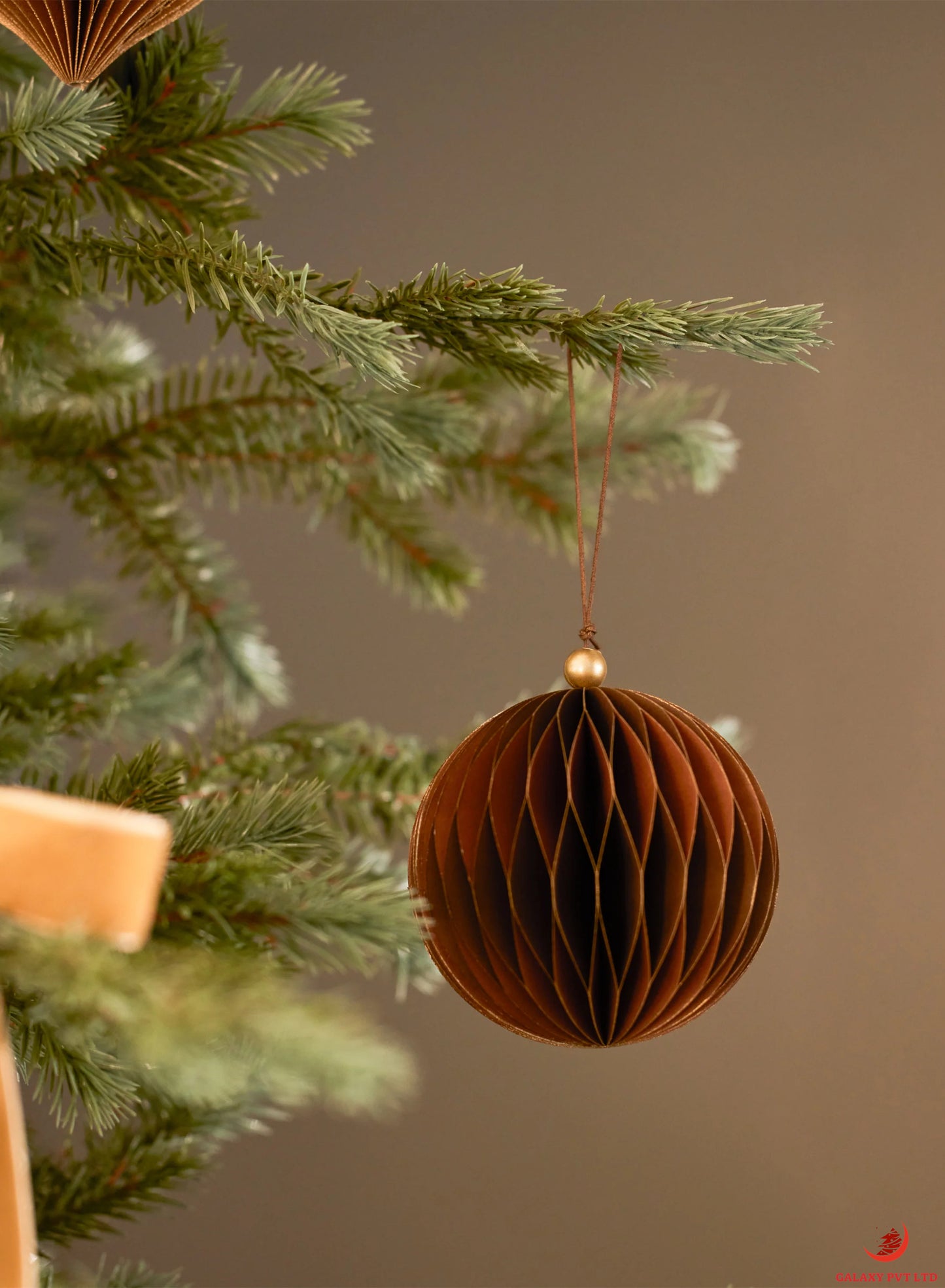 Cillian Paper Ornaments (Set of 3)